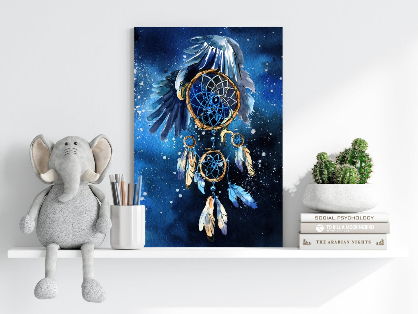 Dreamcatcher Metal Wall Art