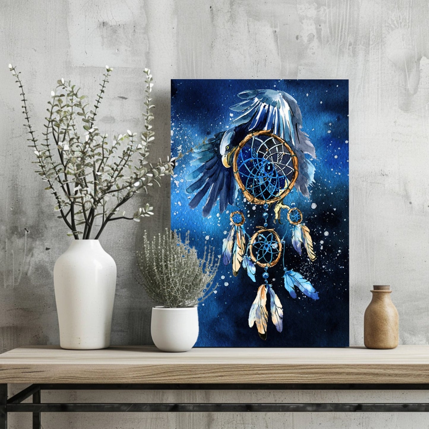 Dreamcatcher Metal Wall Art
