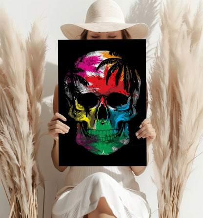 Skull Metal Wall Art