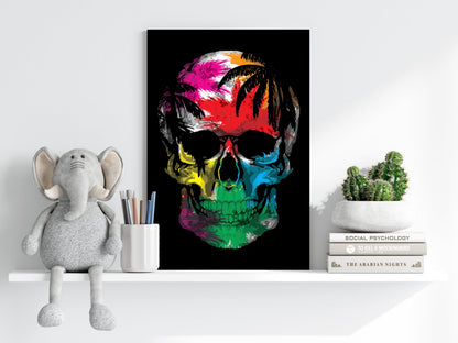 Skull Metal Wall Art