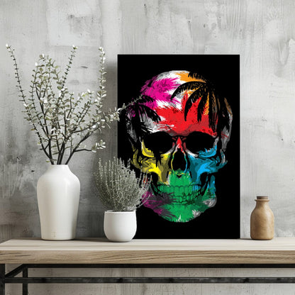 Skull Metal Wall Art