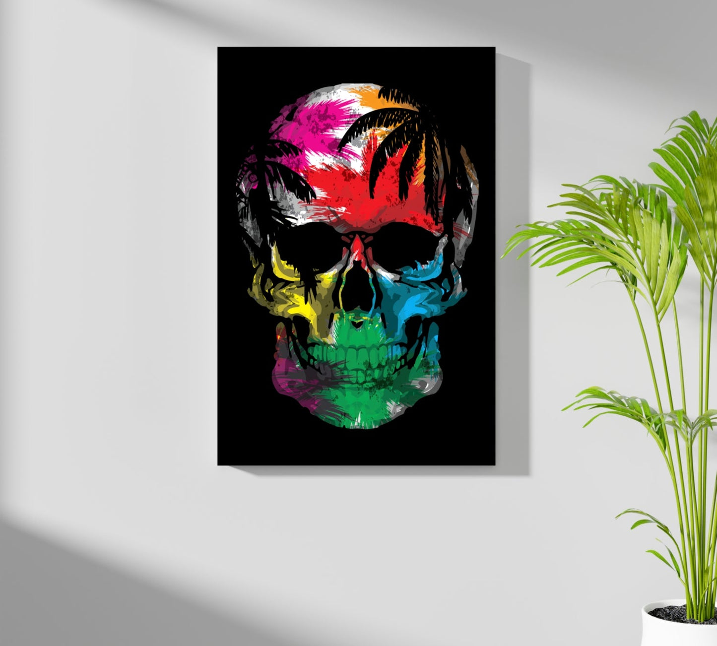 Skull Metal Wall Art
