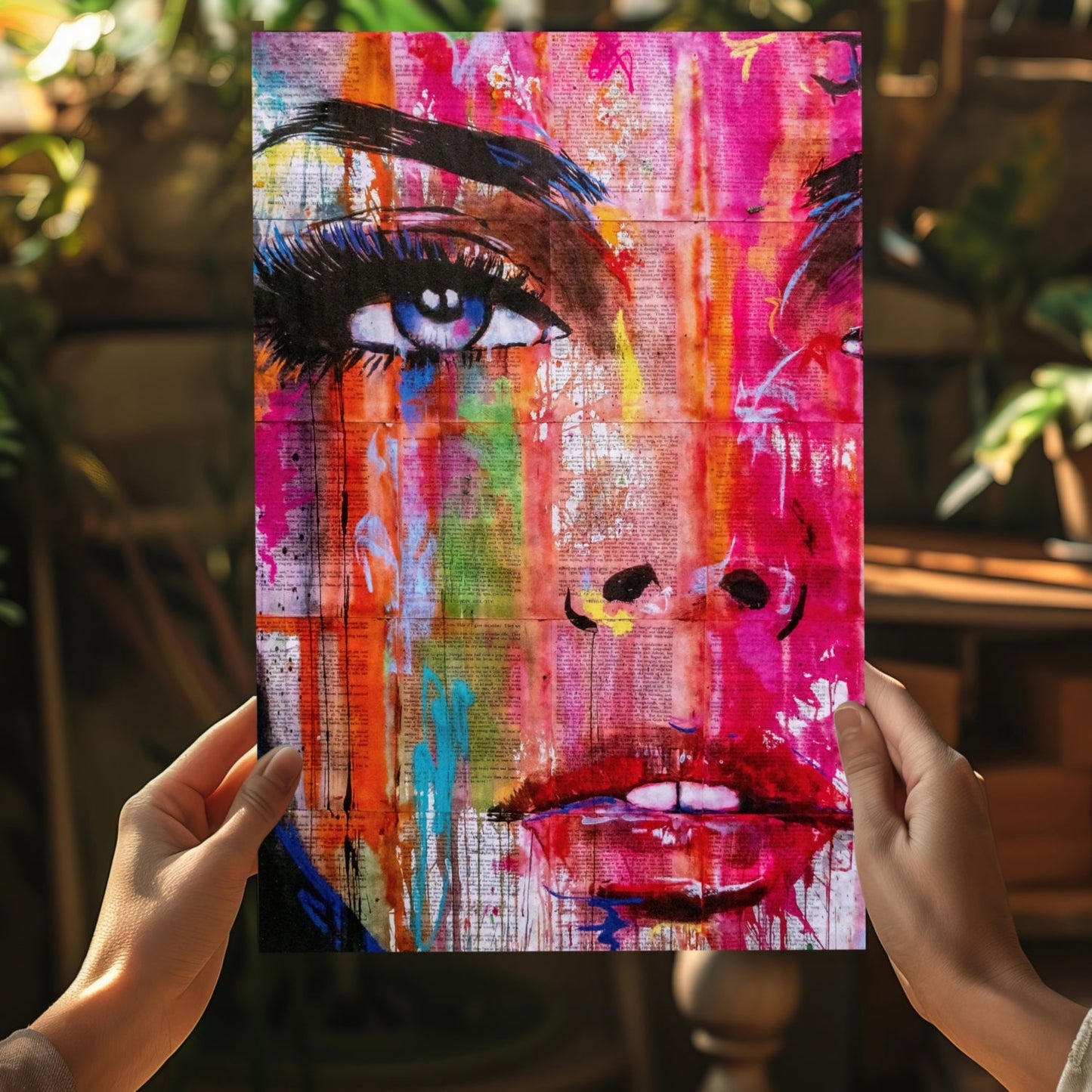 Woman Metal Wall Art