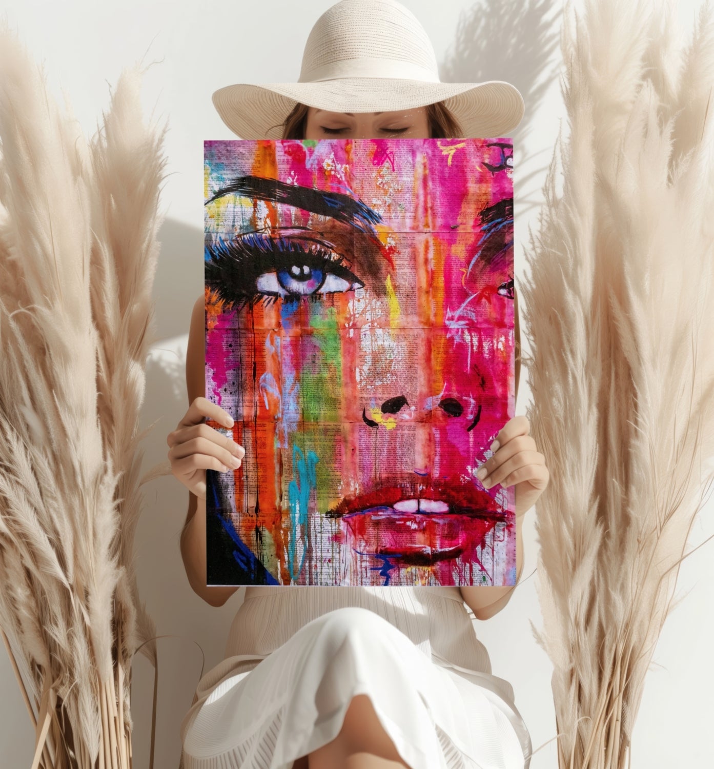 Woman Metal Wall Art