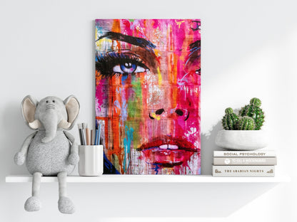 Woman Metal Wall Art