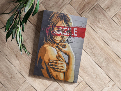 Fragile Metal Wall Art