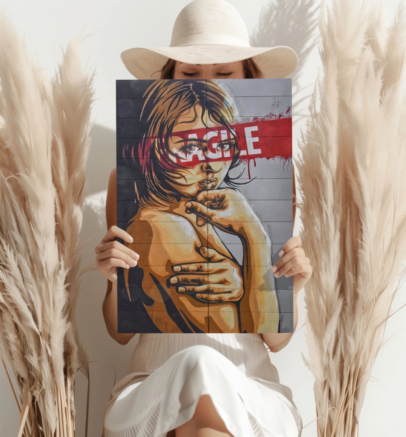 Fragile Metal Wall Art