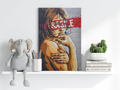 Fragile Metal Wall Art