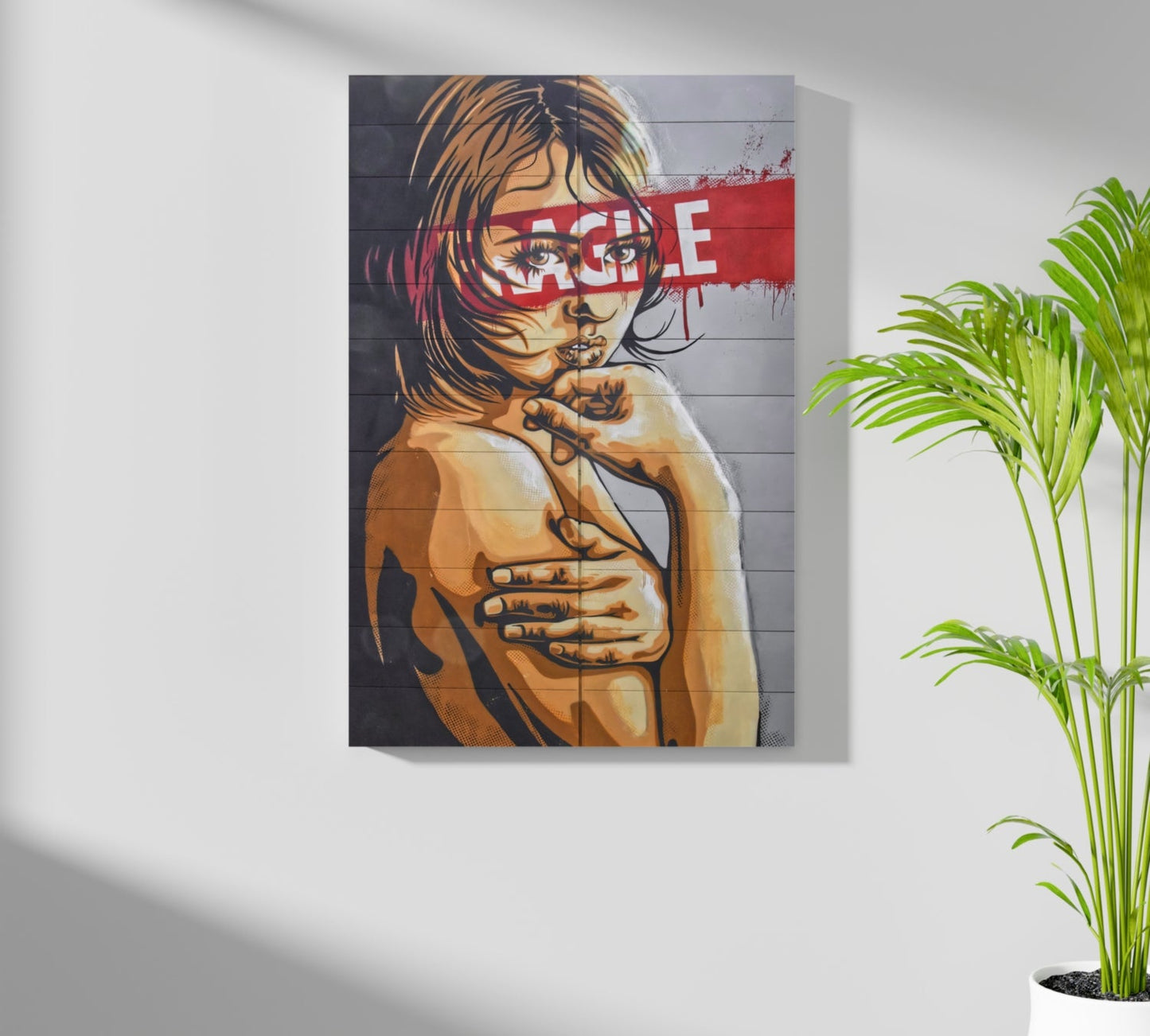 Fragile Metal Wall Art