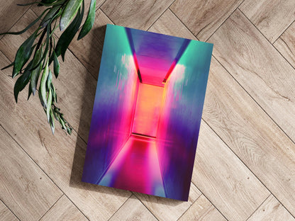 Narrow Corridor Metal Wall Art