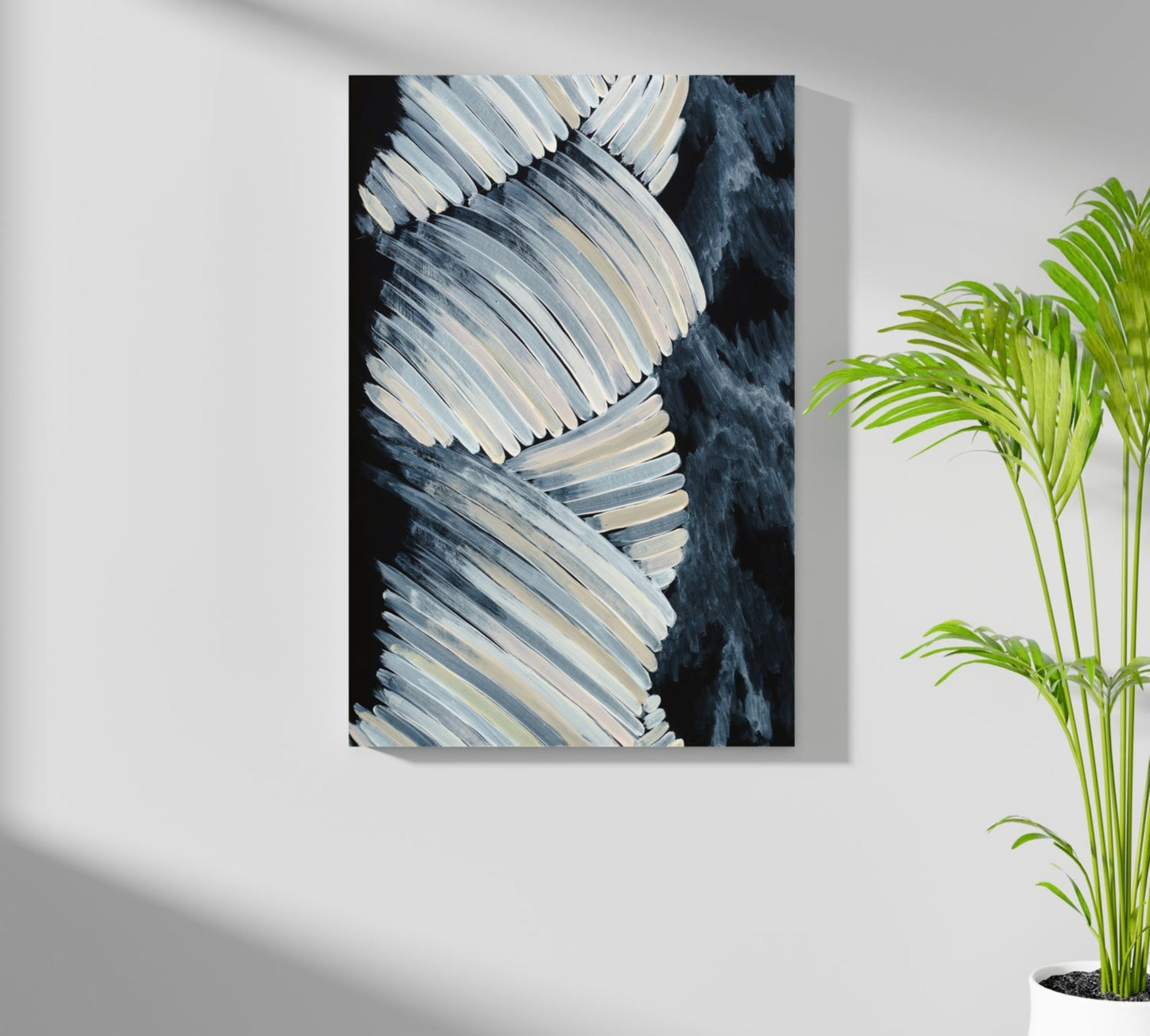 Abstract Drawing Aluminum Wall Art