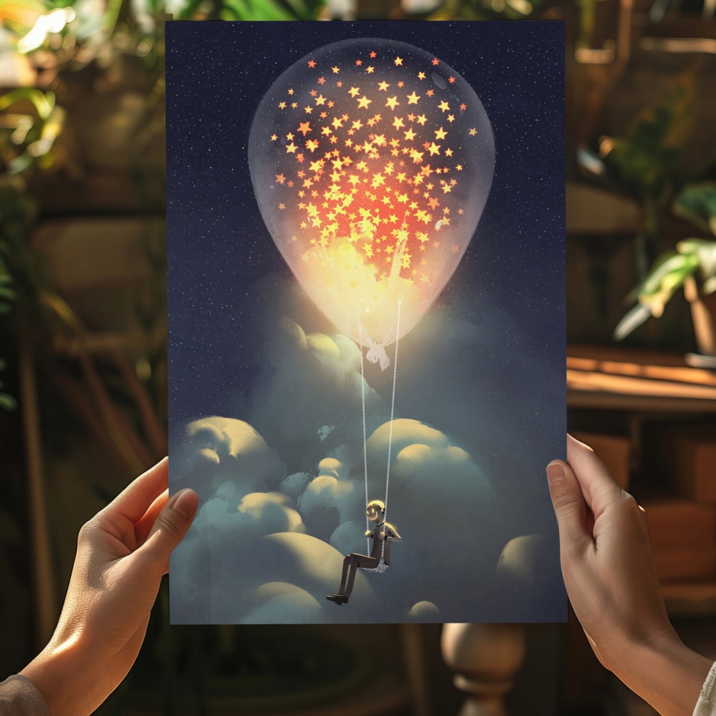 Dream Bulb Metal Wall Art