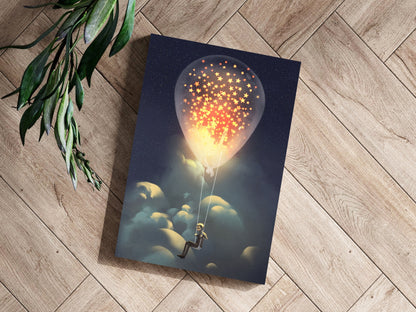 Dream Bulb Metal Wall Art