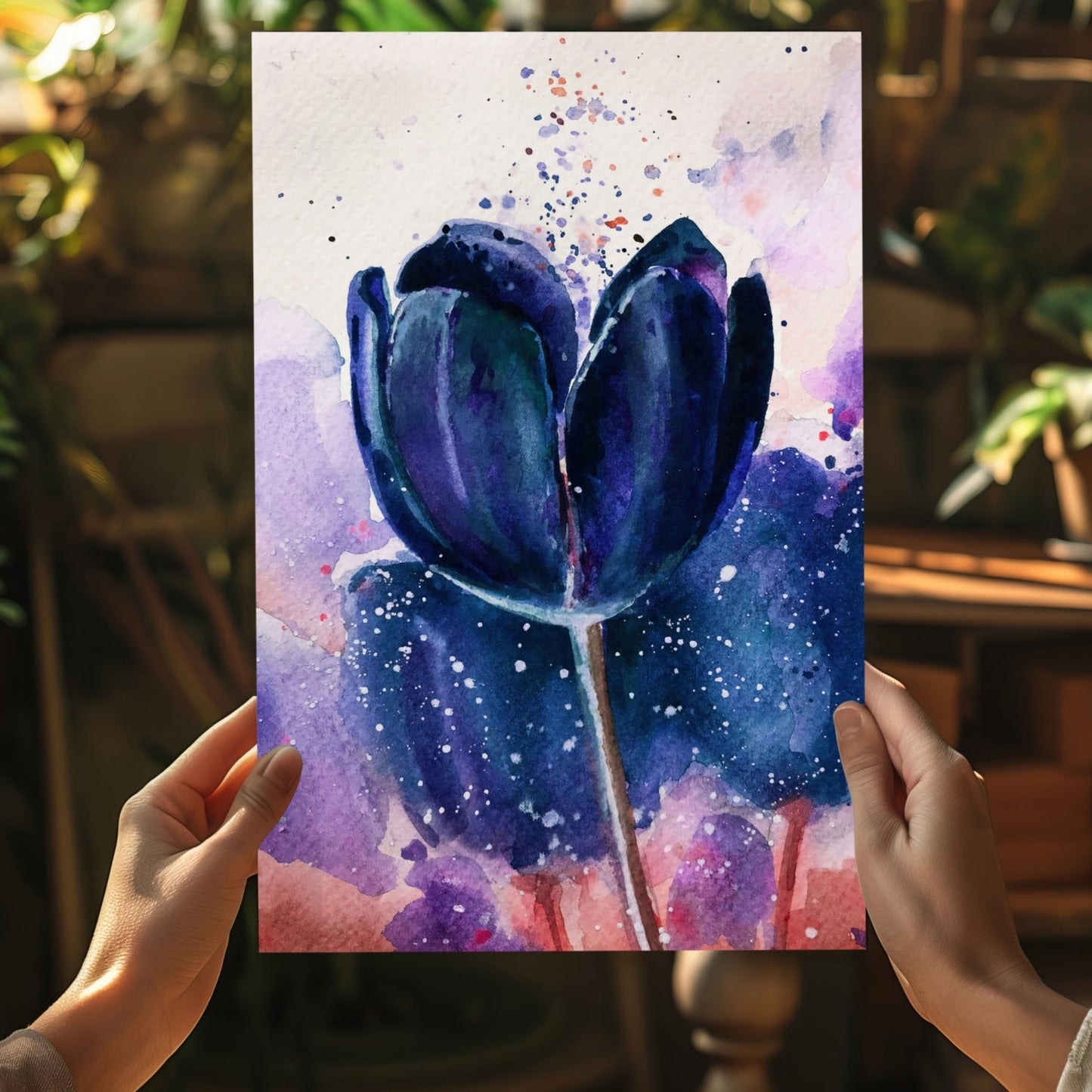Tulip Metal Wall Art