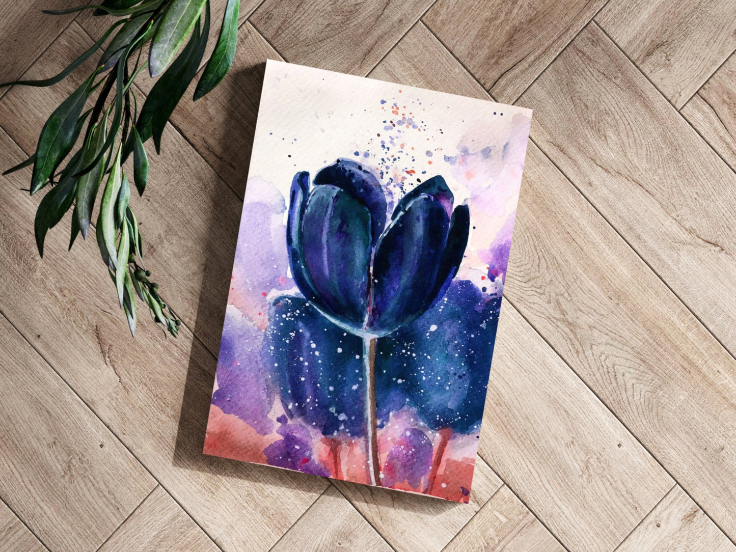 Tulip Metal Wall Art