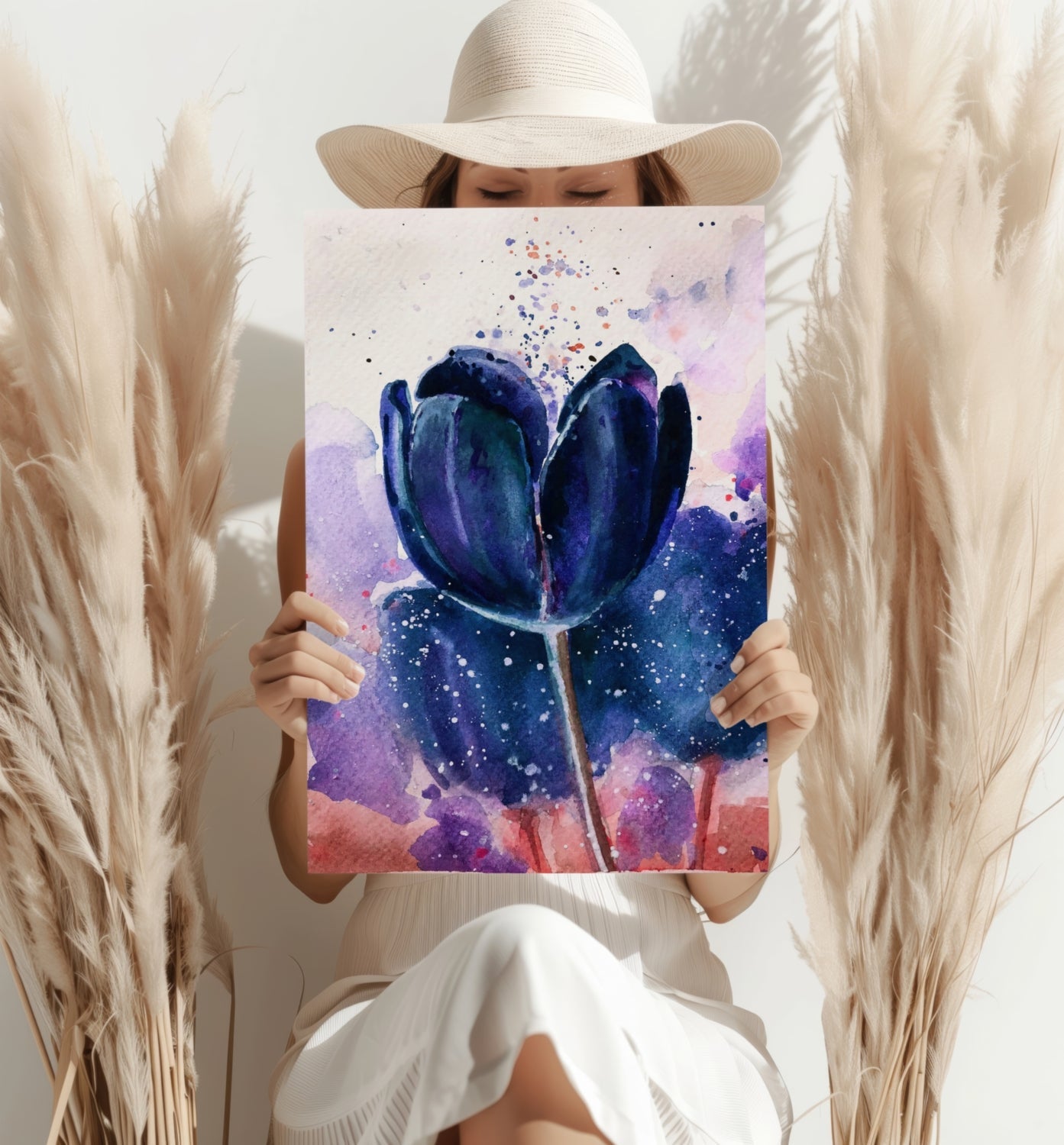 Tulip Metal Wall Art