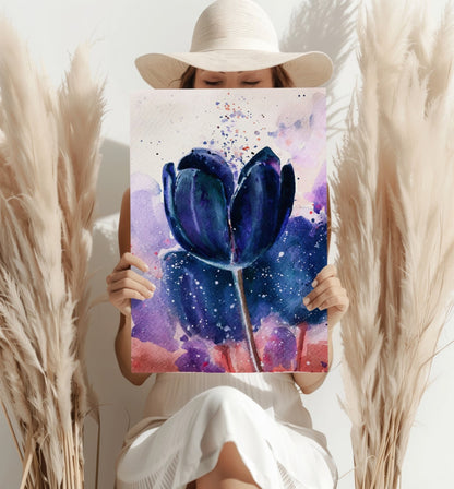 Tulip Metal Wall Art