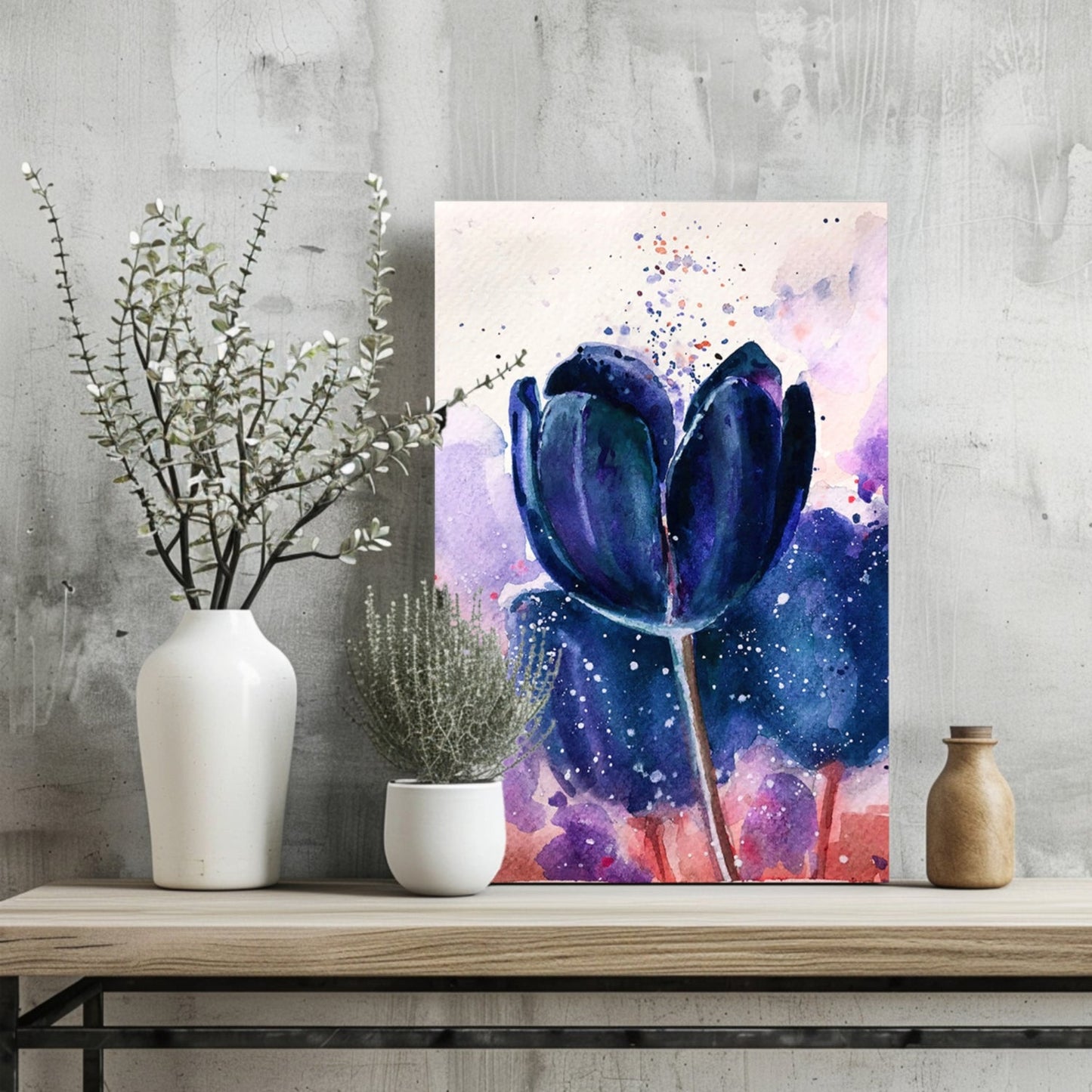 Tulip Metal Wall Art