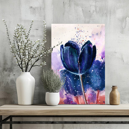 Tulip Metal Wall Art