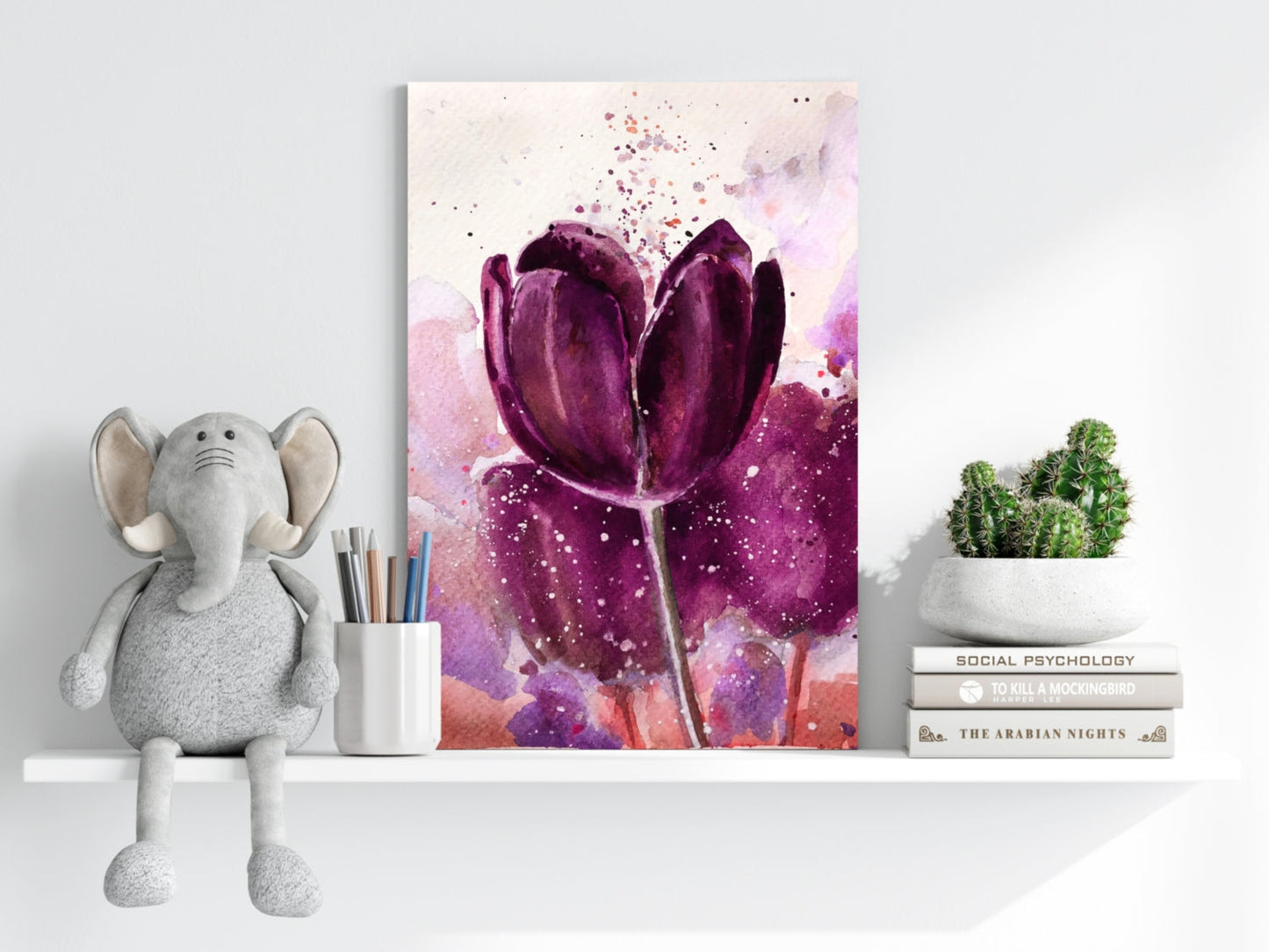 Tulip Metal Wall Art