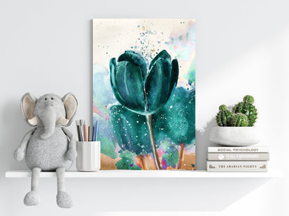 Tulip Metal Wall Art