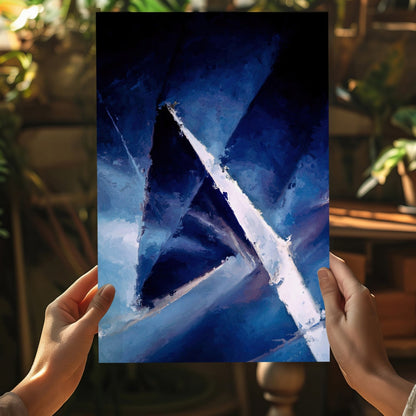 Abstract Geometry Metal Wall Art
