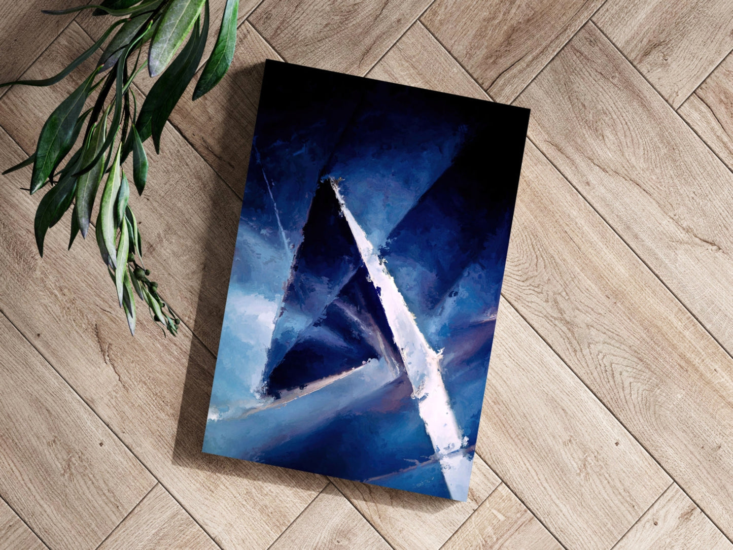Abstract Geometry Metal Wall Art
