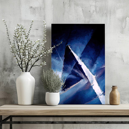 Abstract Geometry Metal Wall Art