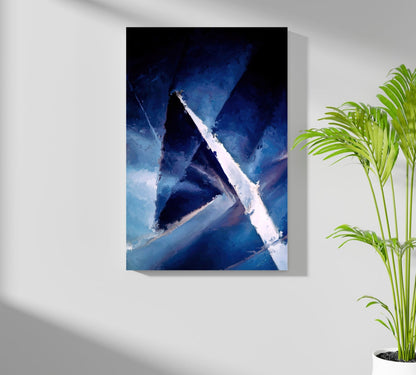 Abstract Geometry Metal Wall Art