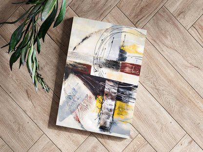 Modern Art Lines V1 Metal Wall Art