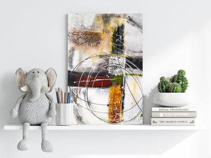 Modern Art Lines V2 Metal Wall Art