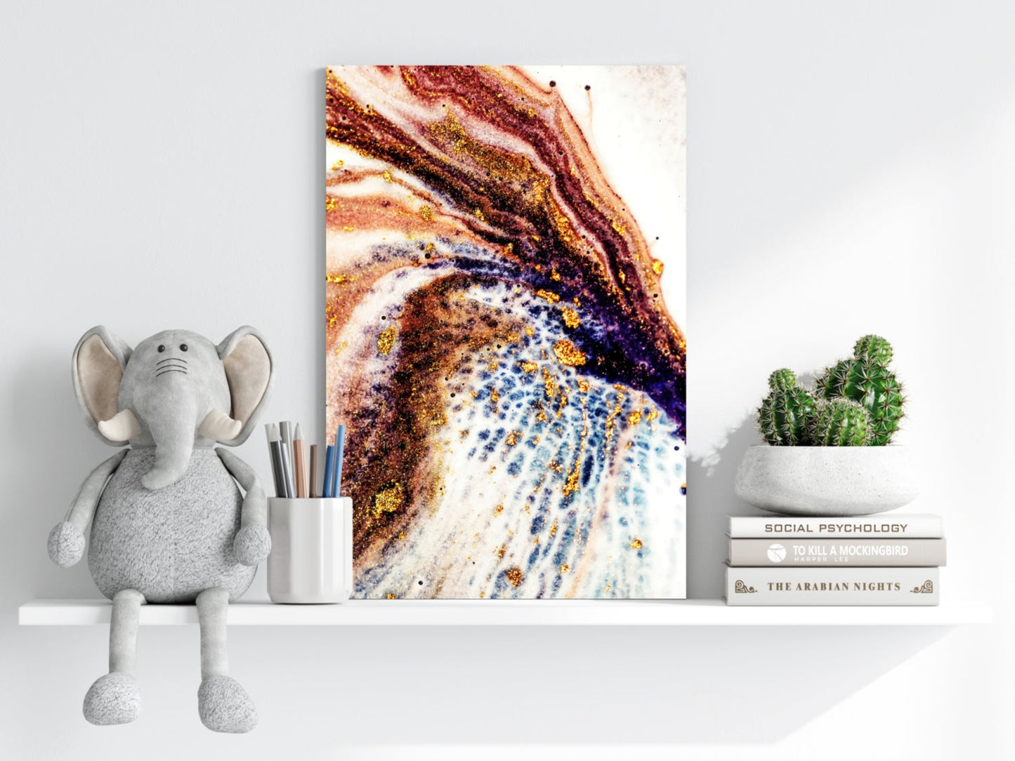 Terra V1 Metal Wall Art