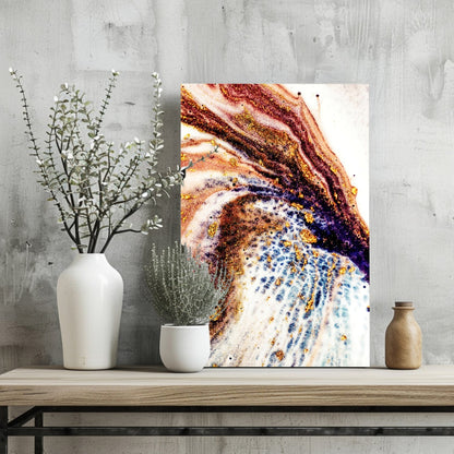 Terra V1 Metal Wall Art