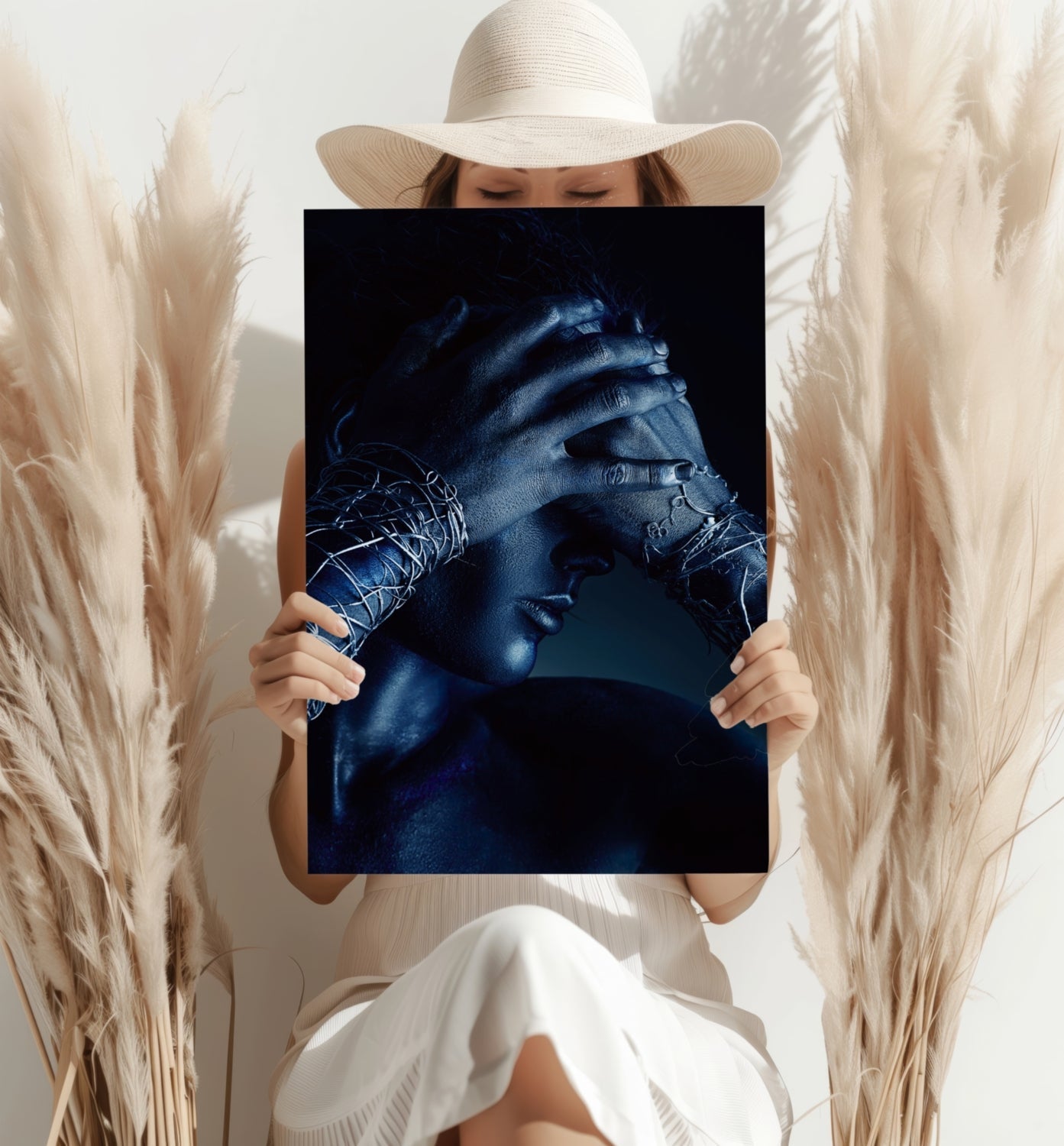Woman Metal Wall Art