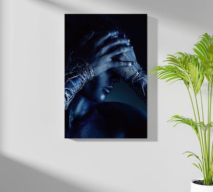 Woman Metal Wall Art