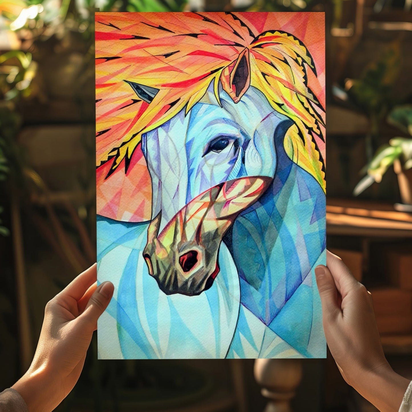 Horse Metal Wall Art
