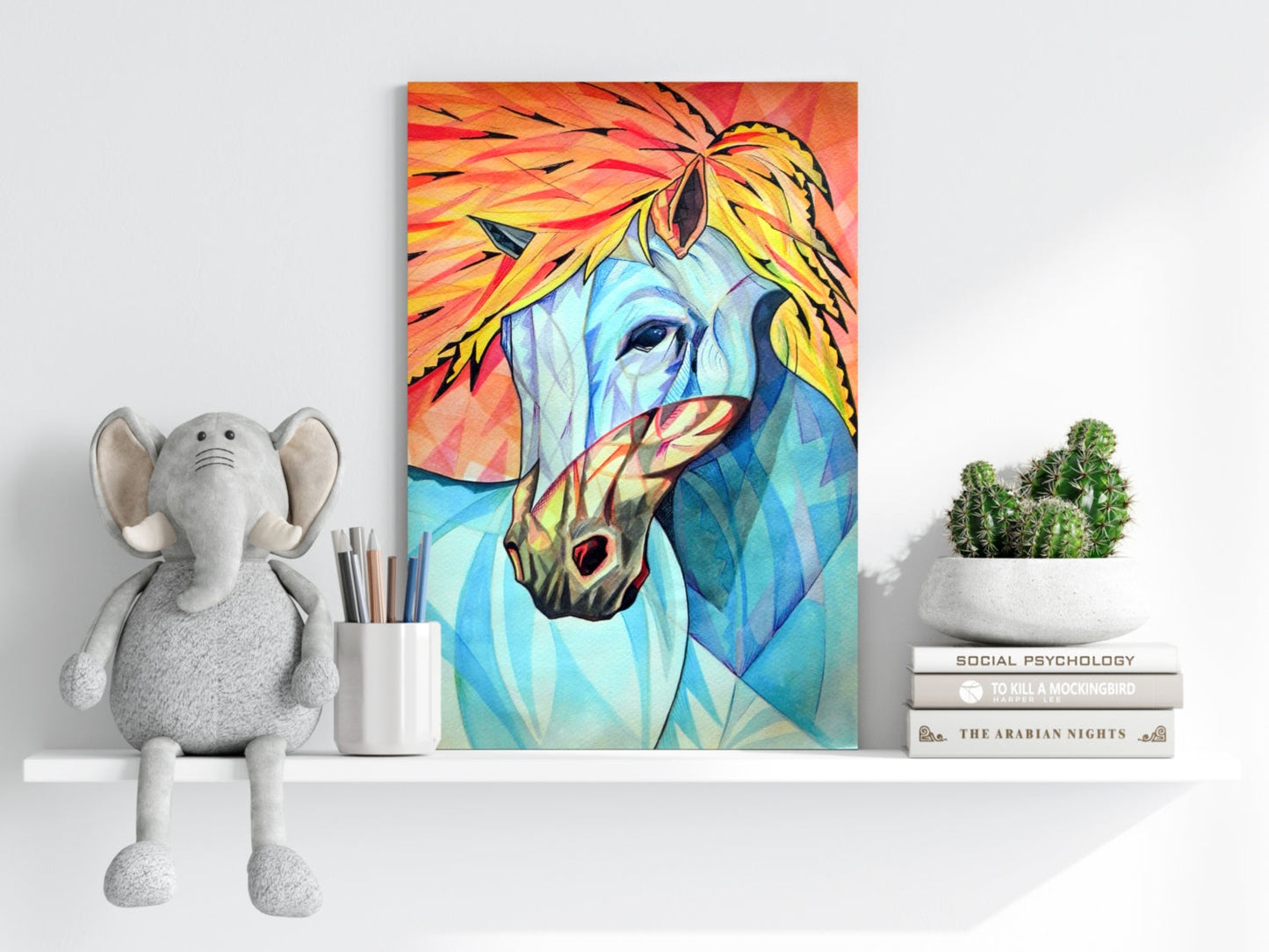 Horse Metal Wall Art