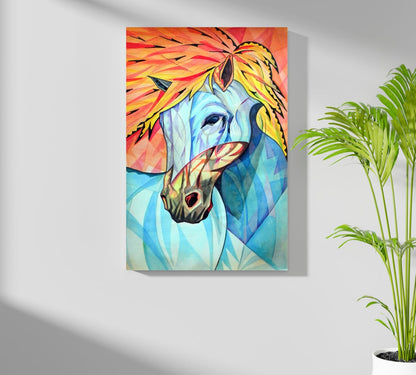 Horse Metal Wall Art
