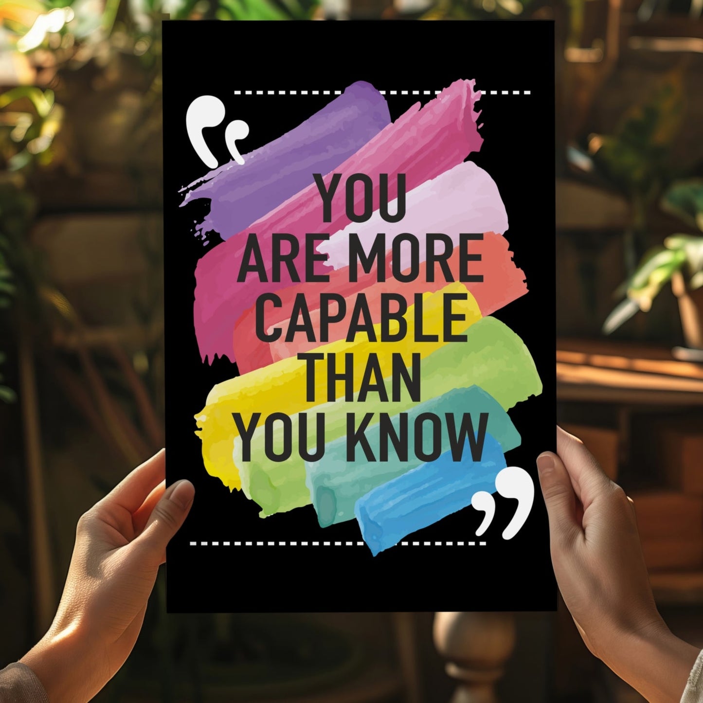 You Are Capable Metal Wall Art