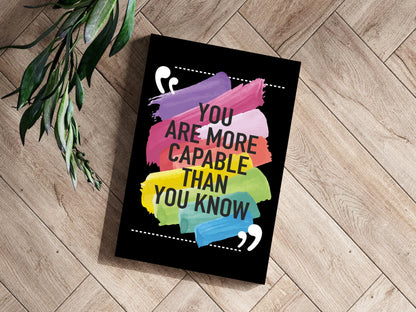 You Are Capable Metal Wall Art