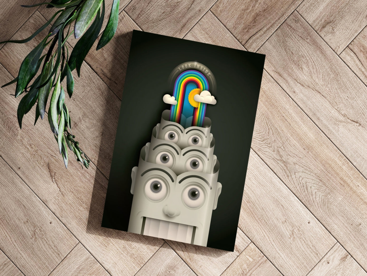 Colorful Mind Metal Wall Art