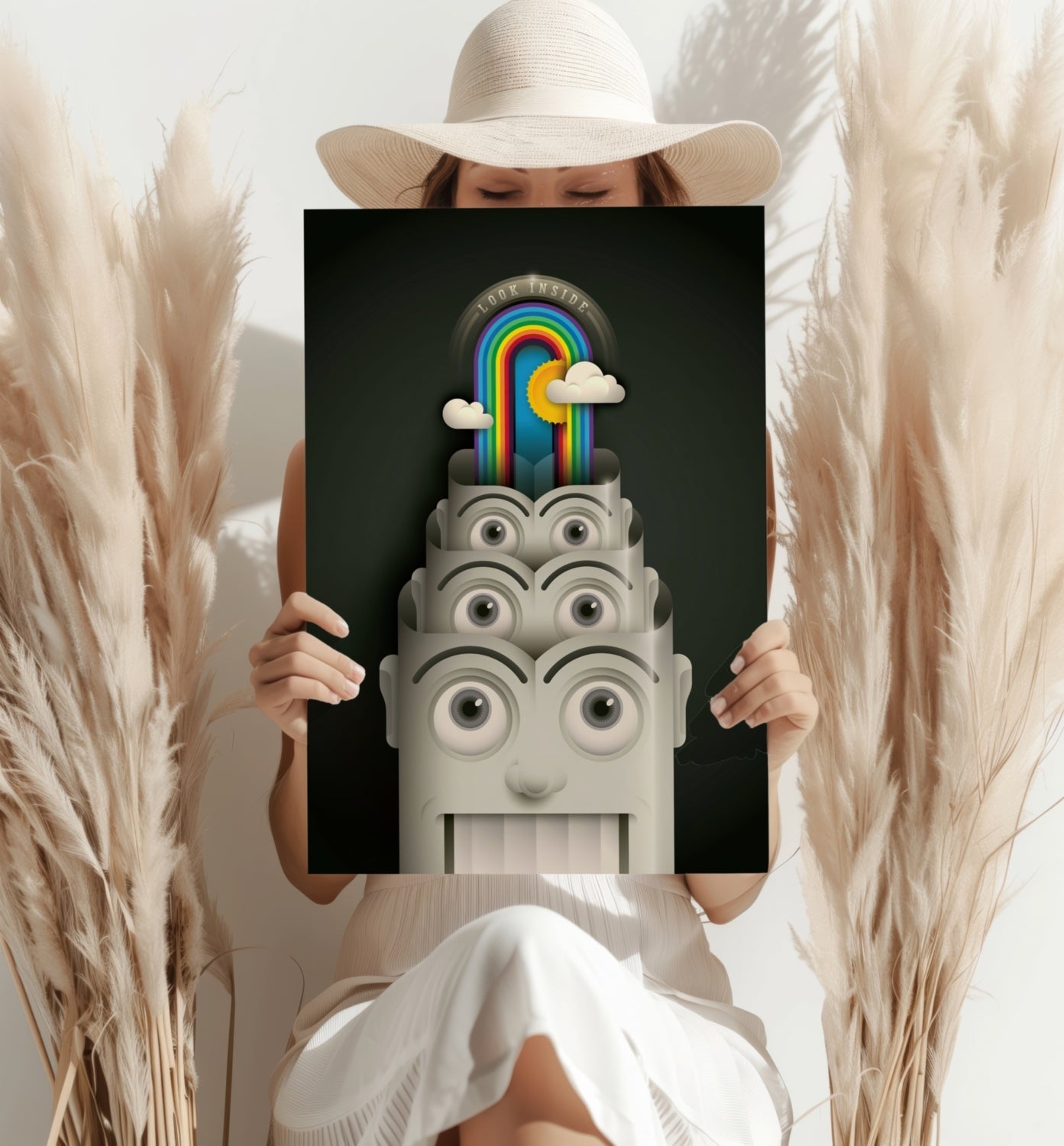 Colorful Mind Metal Wall Art