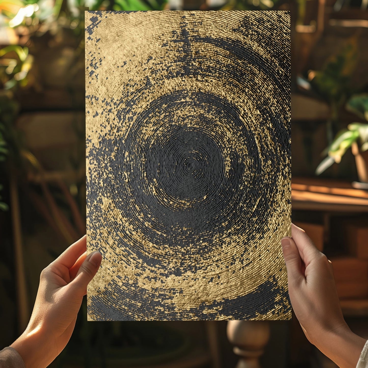 Abstract Elegance V1 Aluminum Wall Art