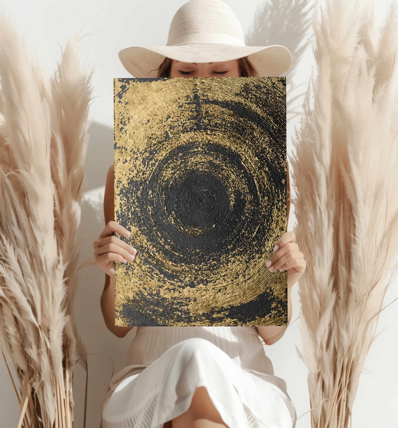 Abstract Elegance V1 Aluminum Wall Art