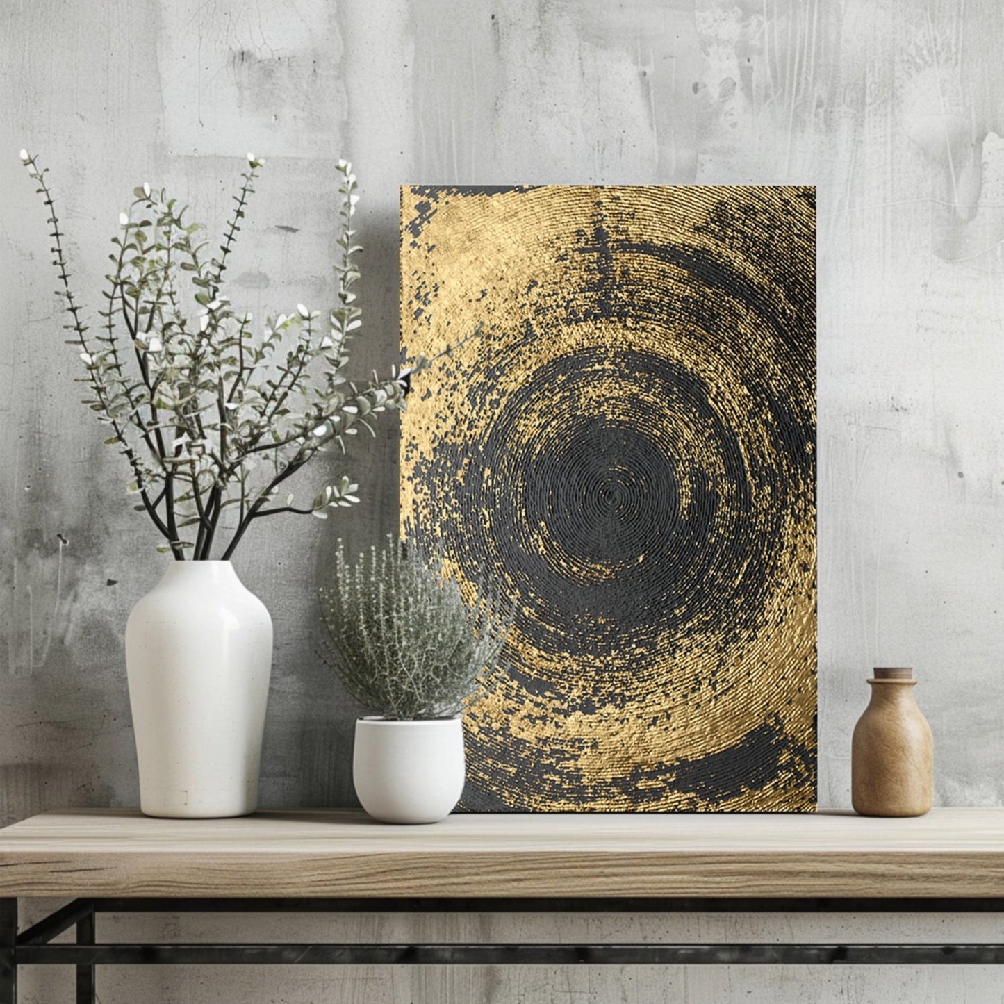 Abstract Elegance V1 Aluminum Wall Art