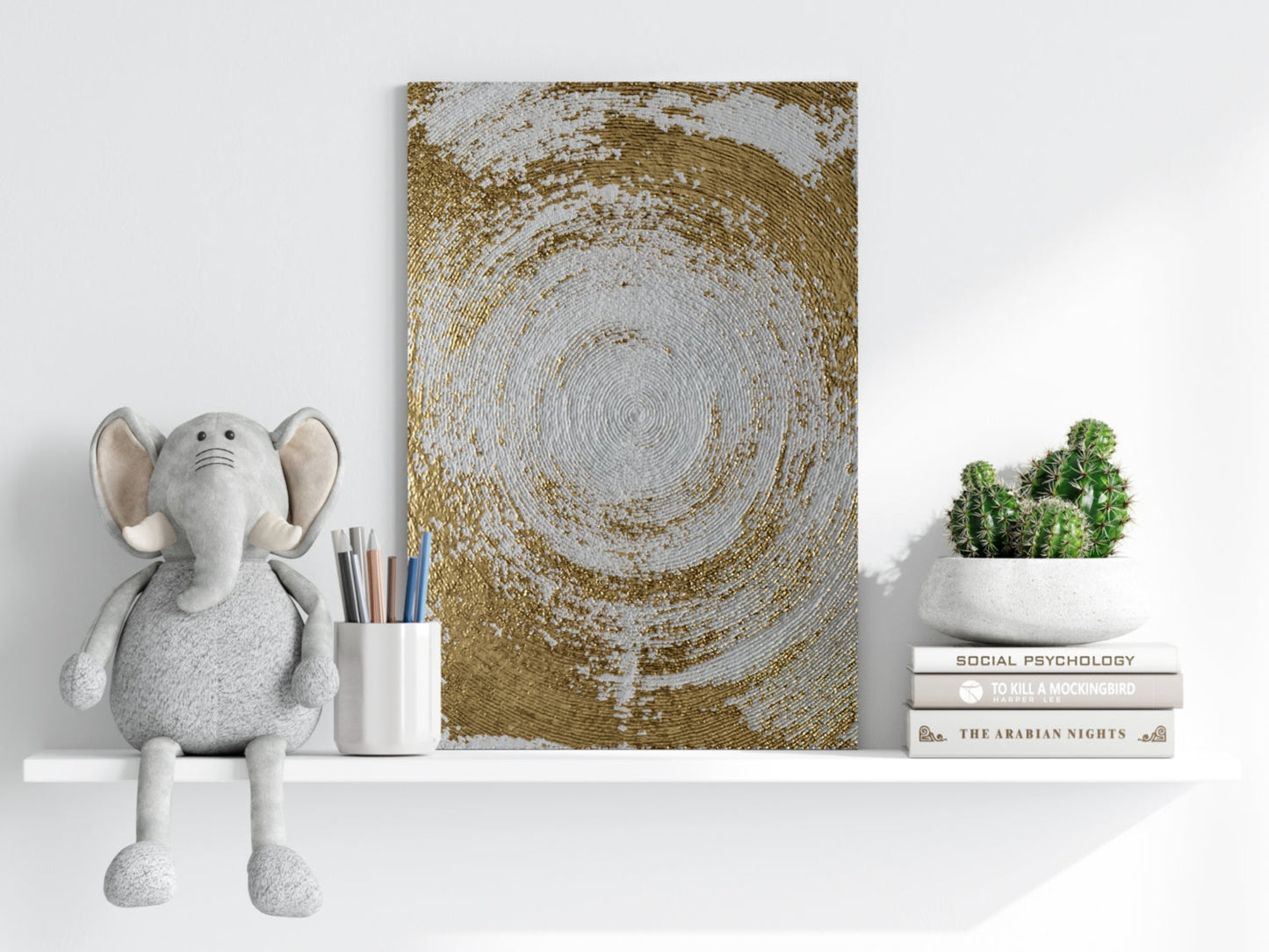 Abstract Elegance V2 Aluminum Wall Art