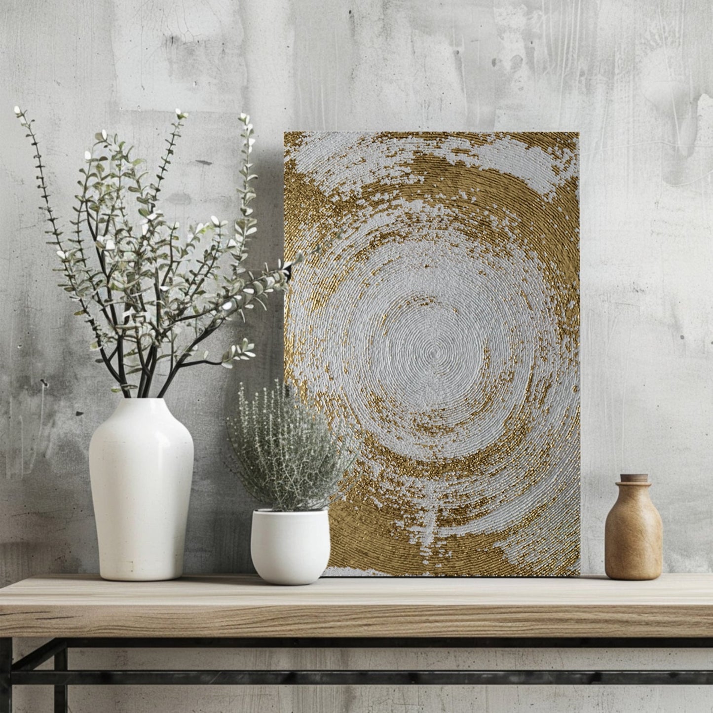 Abstract Elegance V2 Aluminum Wall Art