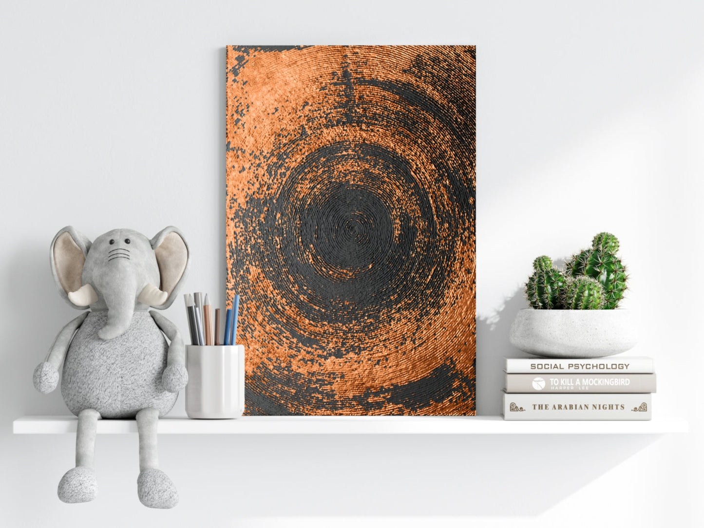 Abstract Elegance V3 Aluminum Wall Art