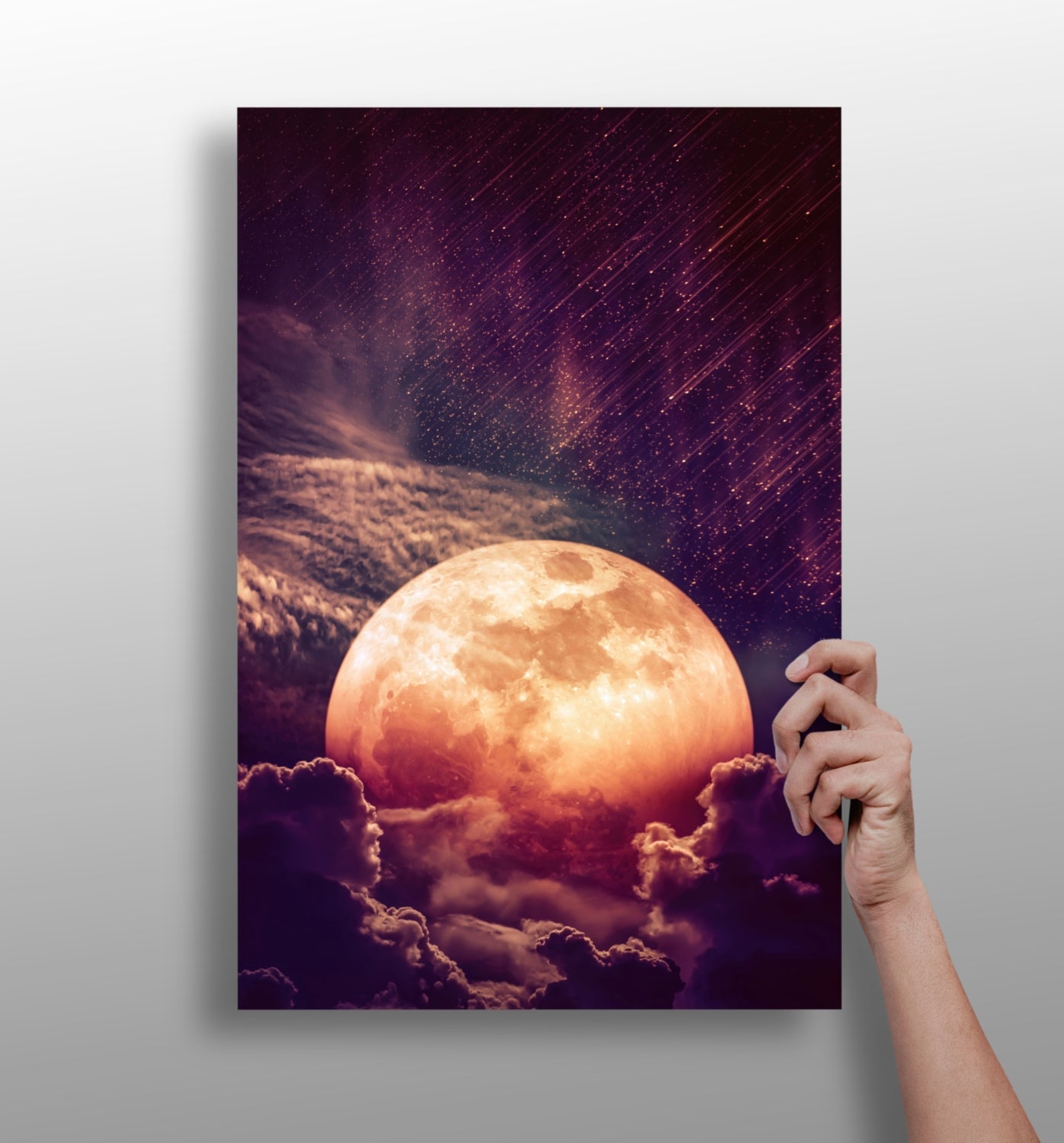 Abstract Elegance V4 Aluminum Wall Art
