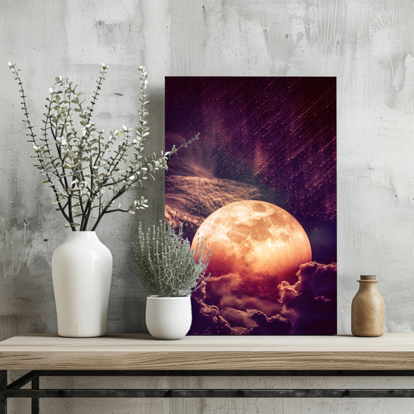 Abstract Elegance V4 Aluminum Wall Art